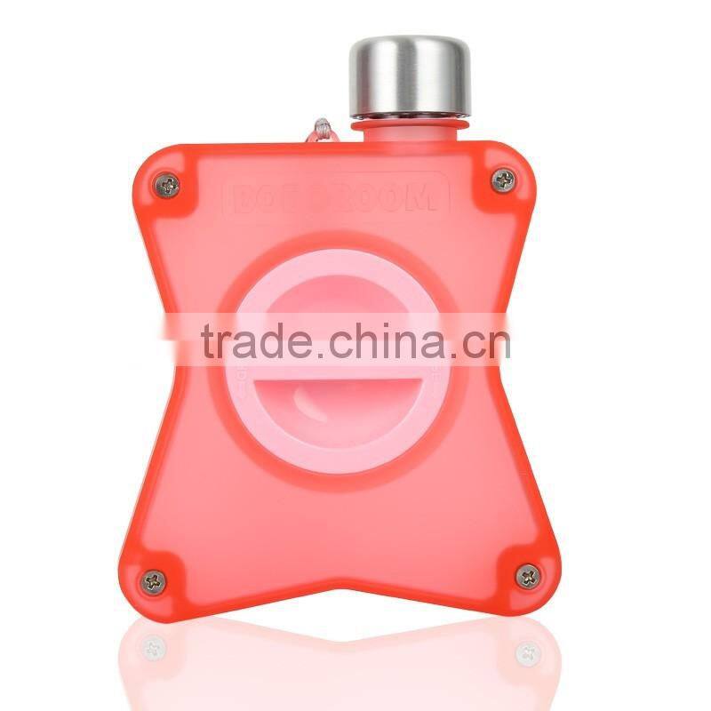 250ml clear water bottle joyshaker for star shape