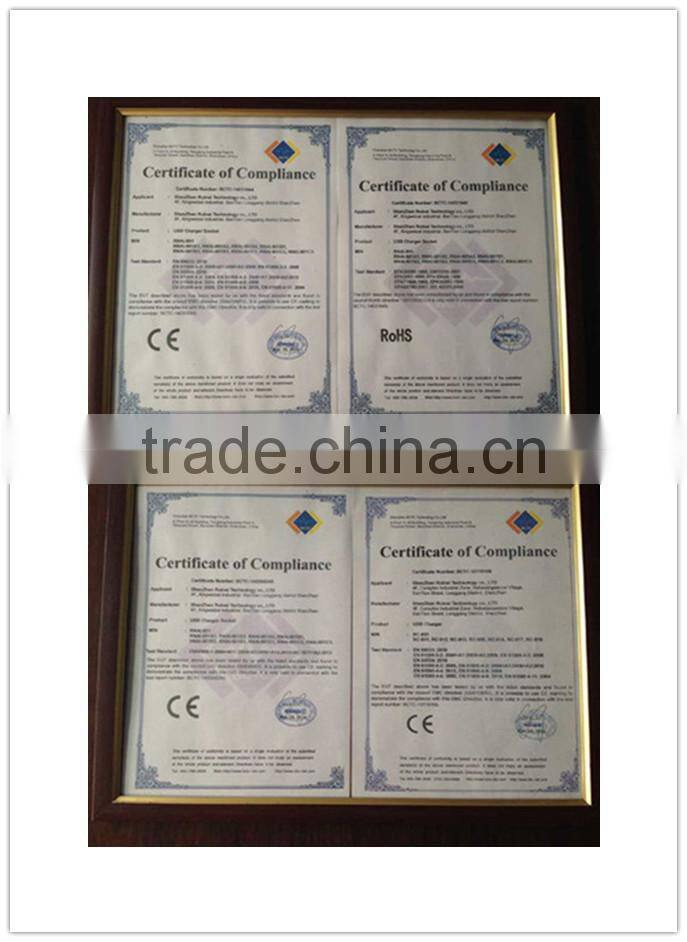 Portable 2 USB Ports Mobile Phone Travel Charger With US / EU Plug