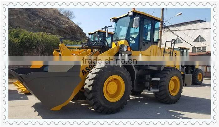 4ton wheel loader ZL40 price USD 180HP engine AS940F