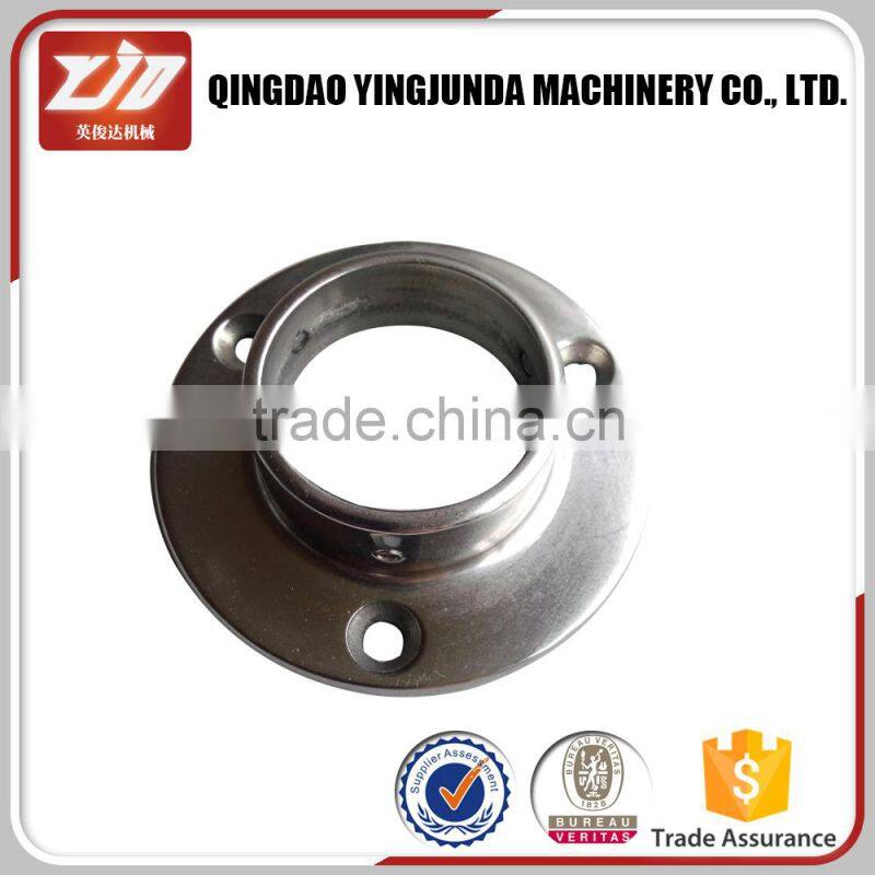 stainless steel handrail fitting base plate steel post base plate
