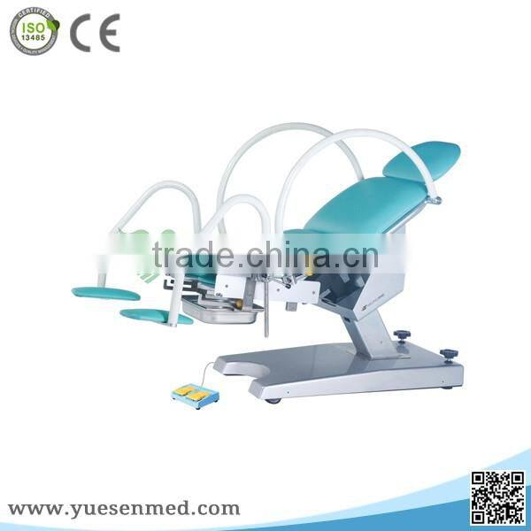 CE approval adjustable hospital obstetric furniture gynecological exam table