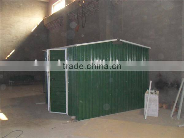 garden storage shed China/metal garden storage shed