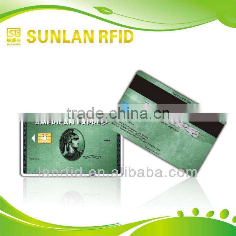 Plastic printable IC card