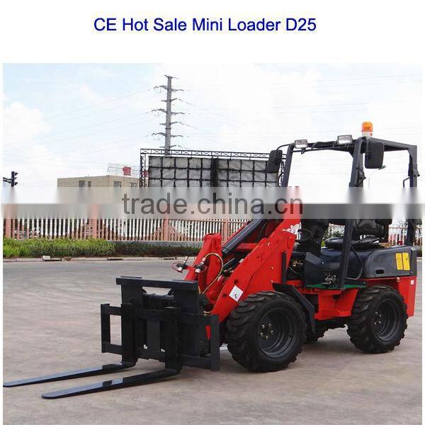 2016 hot Mini loader D25