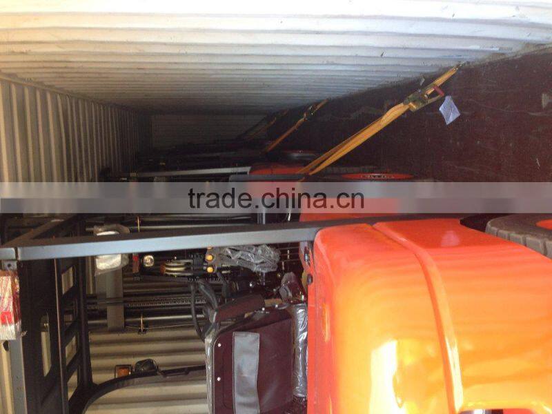 China Forklift 5Ton for sale with big radiator and 3-stage mast