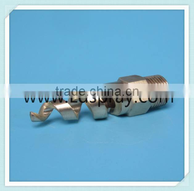 Brass spjt spiral spray water cooling sulfur removal nozzle