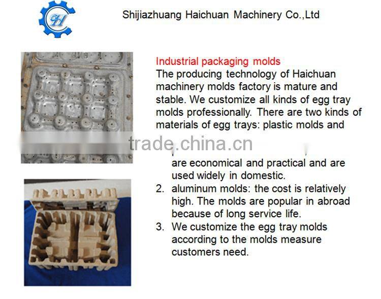 hot pressing paper egg carton pulp molding products