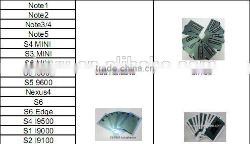Fix For Samsung S7 edge Replacement LCD back Adhesive tape