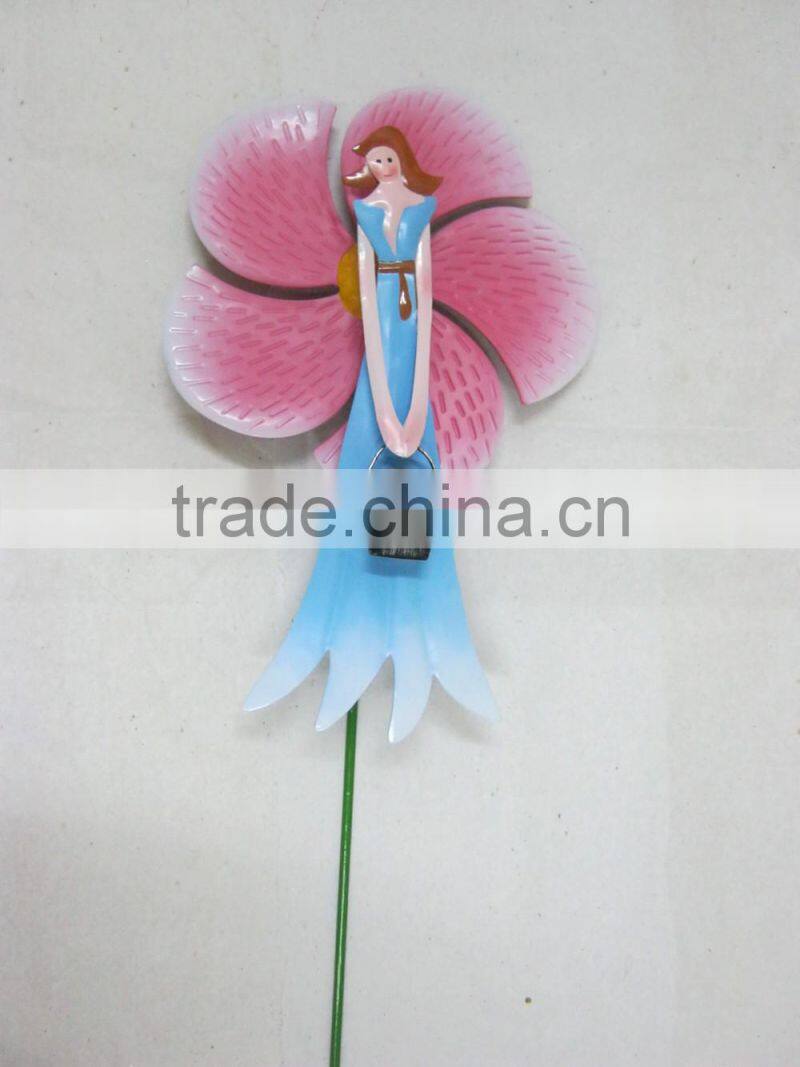 fairy garden stake 2015 newest metal fairy stake fairy garden pick fairy garden decoration garden decor fairy stakes