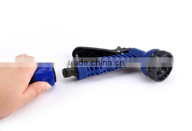 50 Feet Blue Expand Expanding Flexible Garden Water Hose with Nozzle