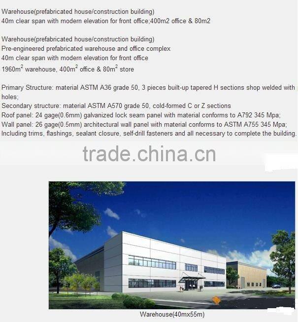 Steel structure building/industry/civil