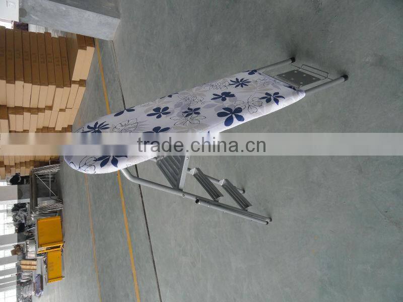 mesh folding ironing board with ladder