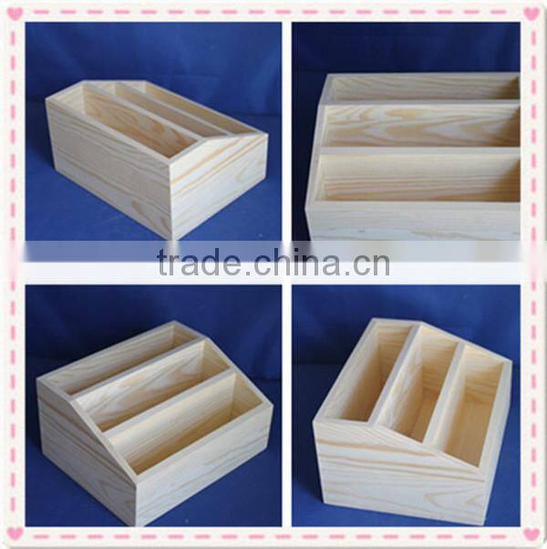 High quality unfinished wooden office file rack wholesale