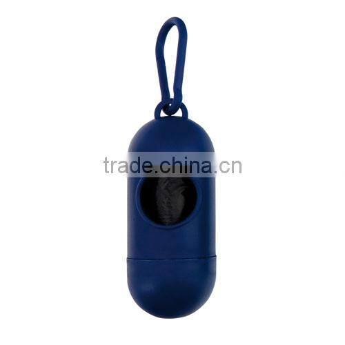 dog cleaning bag dispenser with 15 bags,dog bag dispenser