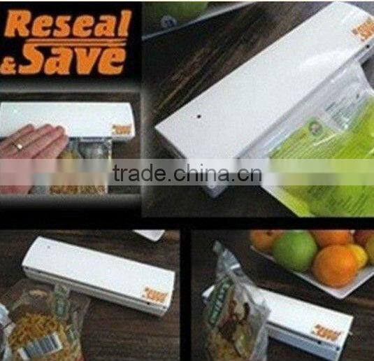 Portable keep food fresh vacuum food sealers