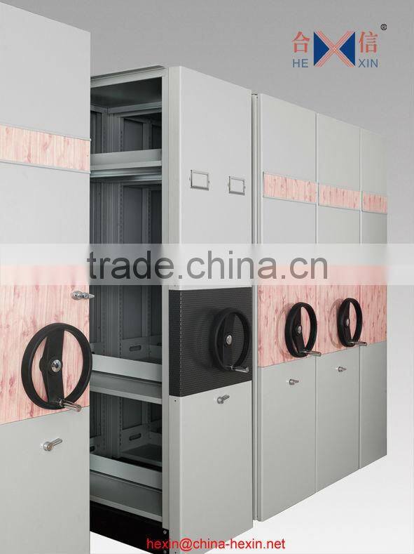 Mobile Compactor Cabinet,Metal Mobile mobile mass shelf Library Equipment