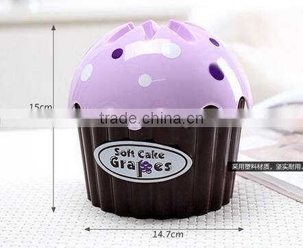 Wholesale Stock Small Order Ice Cream Plastic Tissues Storage Box Napkin Holder