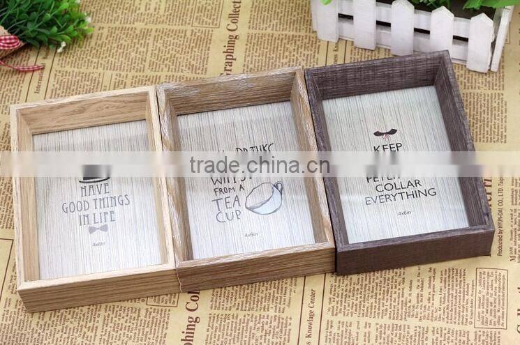 funny fumia wood photo frames