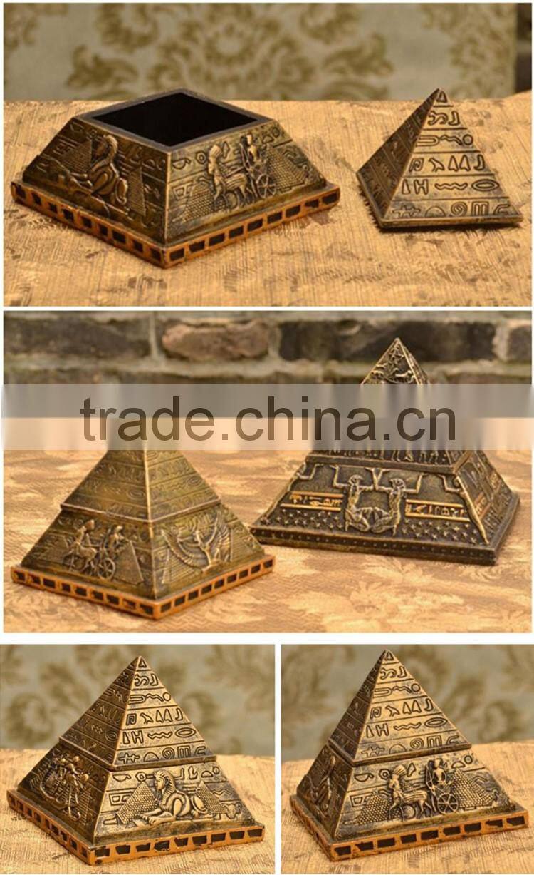 Egyptian statue pyramid decorations egypt pyramid