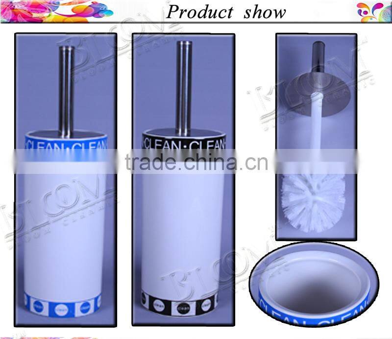 Ceramic bathroom accessories toilet brush set