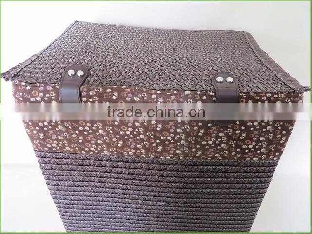 Wholesale dirty clothes basket plastic laundry basket for hotel
