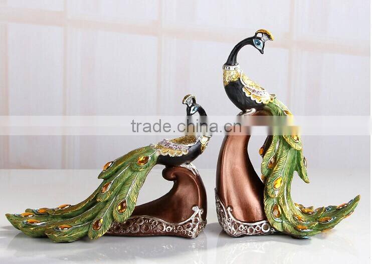 Handmade resin swan