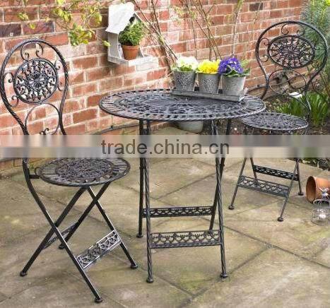 Black home garden set