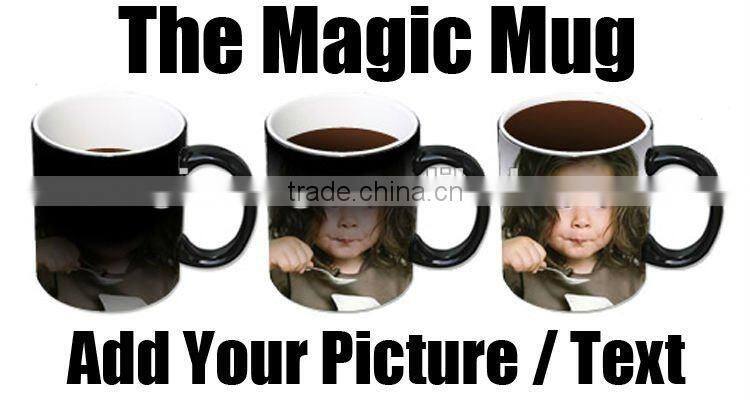Personalised heat changing photo mug Free Design