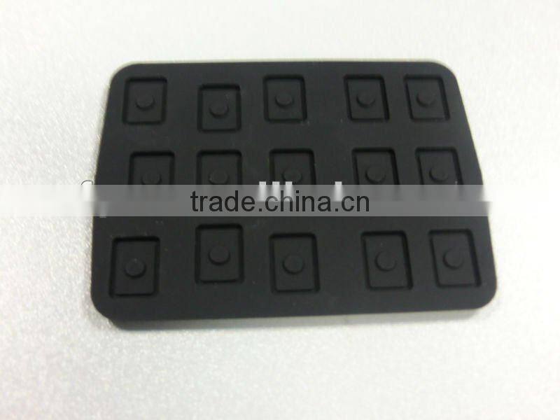 silicone rubber keypad for remote control