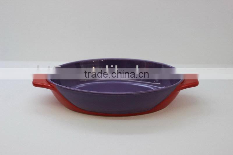 2013 new large ceramic pans and bakeware