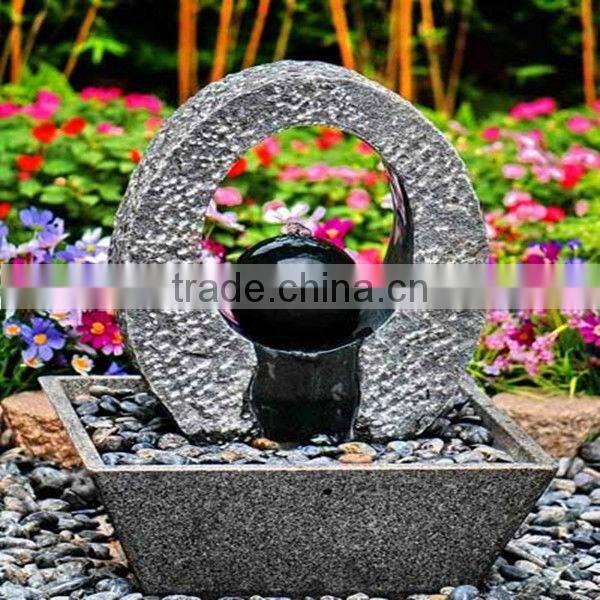 home garden decking outdoor ball fountain
