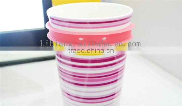 Rainbow color multifunctional universal silica gel hand ring
