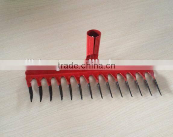 High quality carbon steel garden hand rake