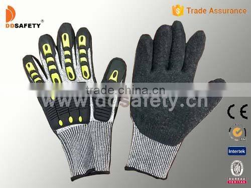 DDSAFETY 2017 Cut Resistant Gloves Safety Equipment With TPR Protection