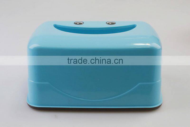 Smiling Face Nice Design PP Plastic Tissue Box