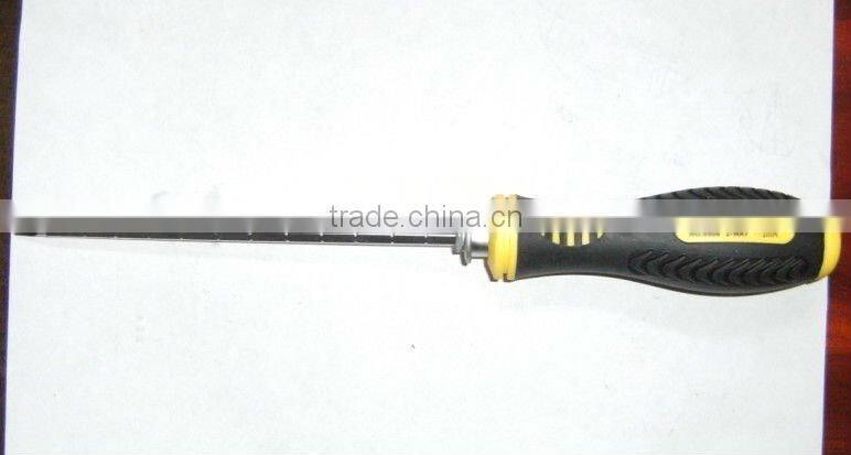 dual-purpose retractable screwdriver with magnetic