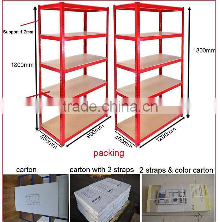 265kg heavy warehouse racks, metal shelf 900*400*1800