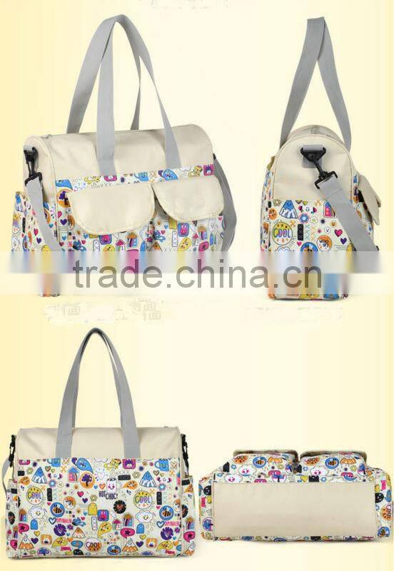 Printed Hand Outdoor Diaper Bag Handbag