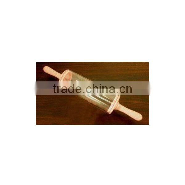 RP-2690 Plastic rolling pin with cutter