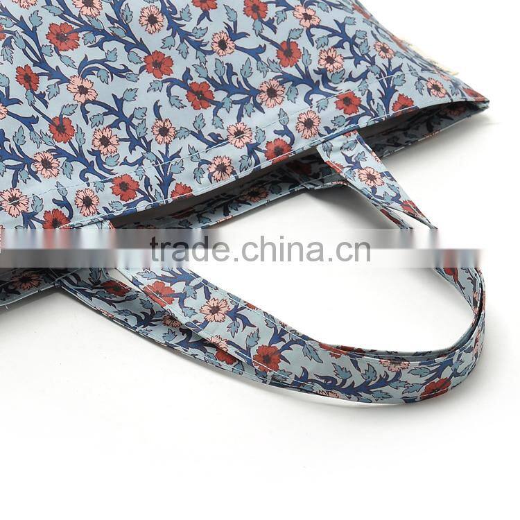 High Quality Full Printing Waterproof Nylon Tote Bag With PVC Lamination