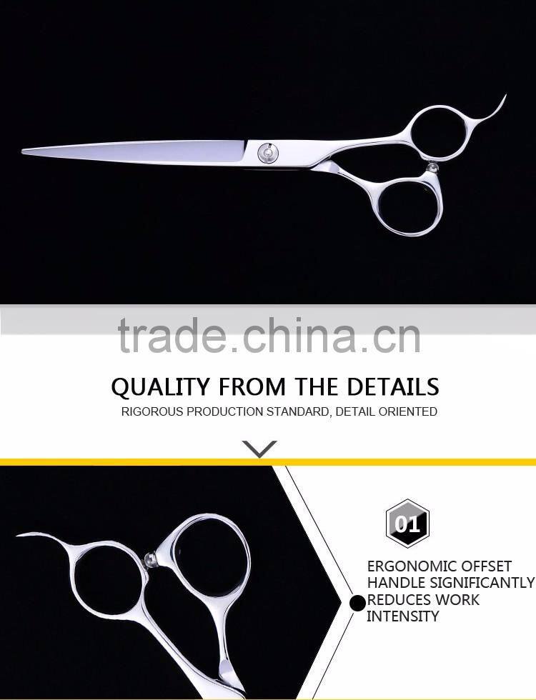 7.0 Inch Pet Grooming Hair Cutting Scissors, Barber Scissors Razor Edge Stainless Steel,