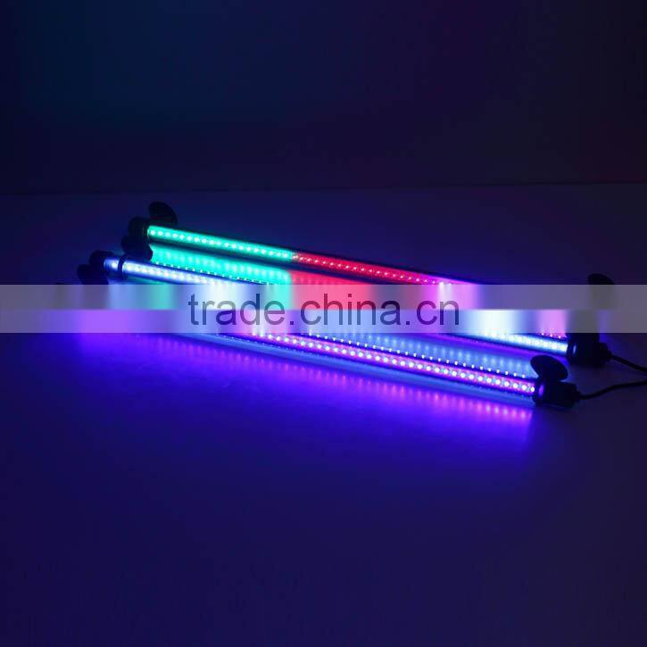 57 LED Aquarium Light Fish Tank Rockeries Waterproof Lamp 100-240V US Plug