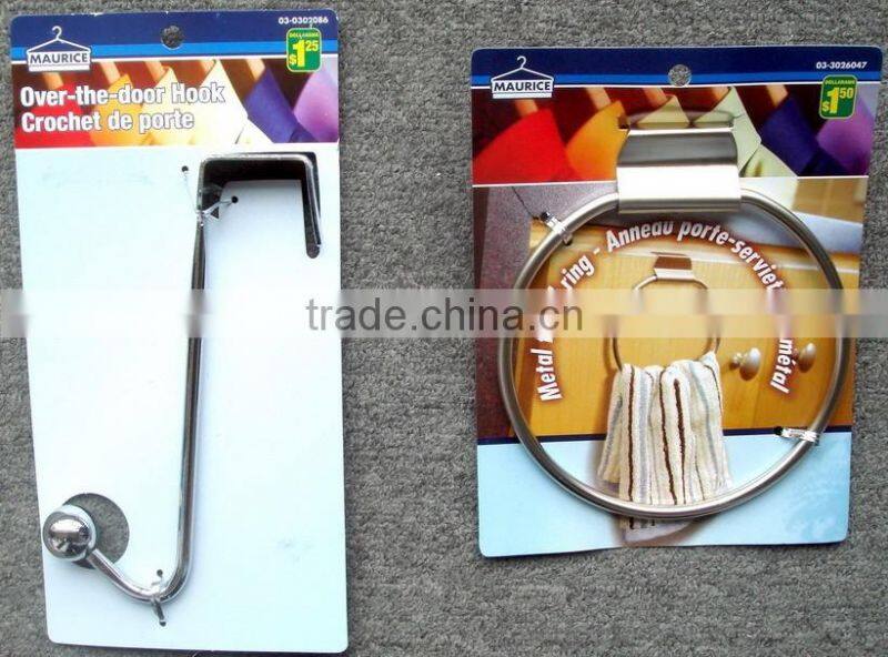 decorative over door metal clothes hanging hooks