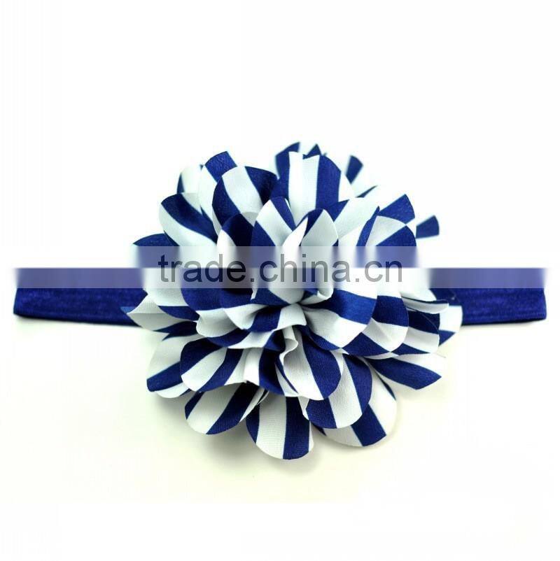 handmade fabric flower headband for kids hair accessories