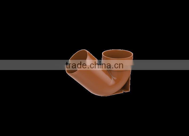 Factory price Manufacturer good quality PVC Fitting UPVC Rubber Joint plastic fitting for drainage GB 90DEG elbow with door