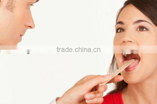 Hospital Healthy Birch Wood Eco-friendly Beauty Tongue Depressor Wooden