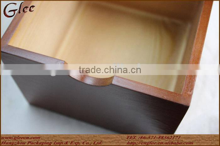 Customized Wood Watch Box with Sponge for Men Watch