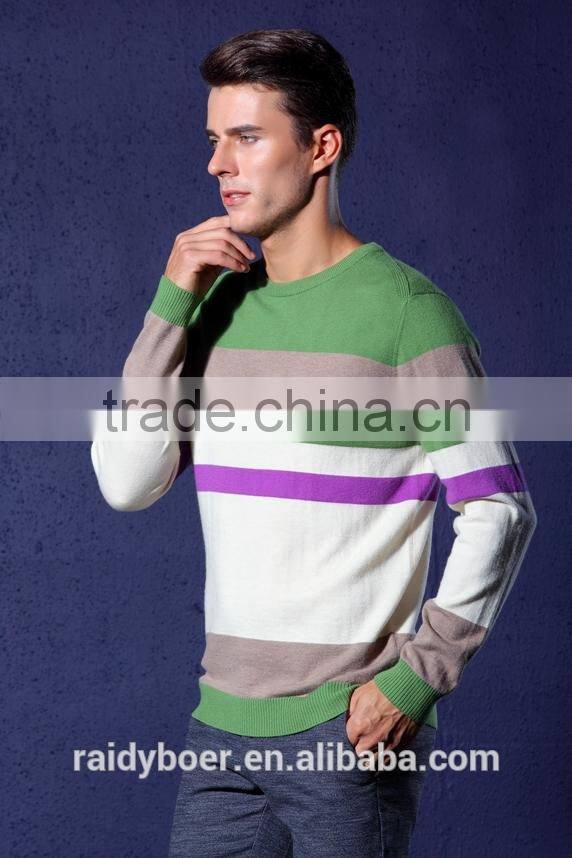 100%cotton colorful knitwear