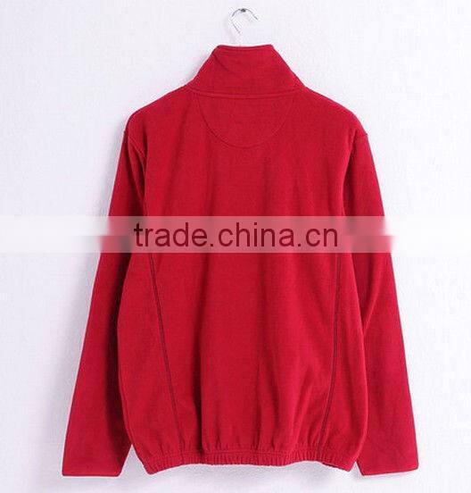 men and women polar fleece stand-up necks zipper-up hoodies , hoodie factory in china , OEM service