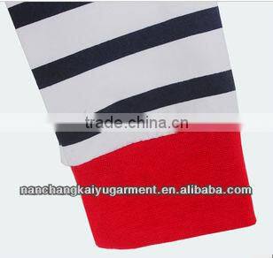 stripe fashion t-shirt with high qulity